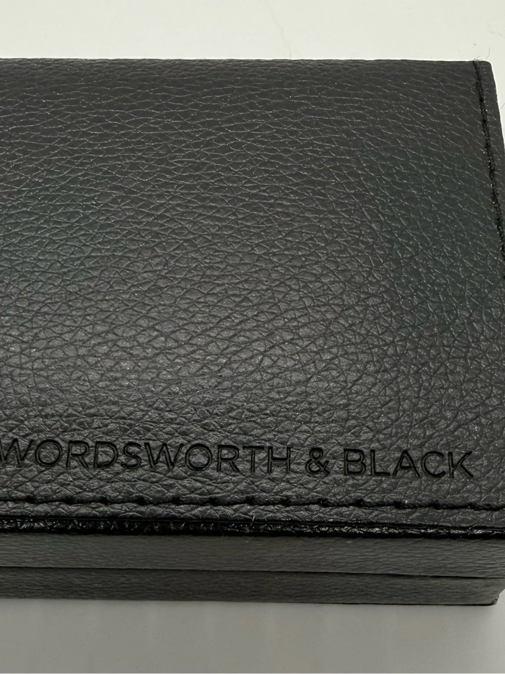 Wordsworth & Black Literary Artistry Fountain Pen – Black Gold Fine Nib – Boxed